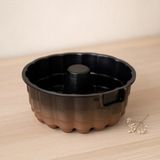Motto Ticaret Döküm Kek Kalıbı 26 cm Göbekli - 26 x 26 x 7 cm