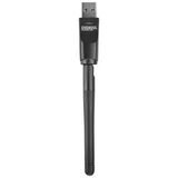 Motto Ticaret Everest EWN-212 2.4GHz MT7601 Işlemcili 150 Mbps Wireless USB Kablosuz Adaptör 10 VA Güç Seçeneği