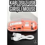 Motto Ticaret Fare Mouse Çift Modlu Kablosuz Bağlantılı 2.4ghz Destekli - Renkli