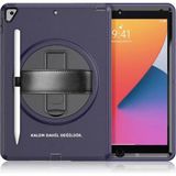 Motto Ticaret Newface Apple Ipad 10.2 (7.nesil) Kılıf Hand Strap Tablet Kılıfı - Lacivert - Çok Renkli