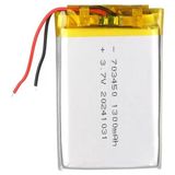 Motto Ticaret Powermaster 703450 3.7V 1300MAH Lityum Polimer (Li-Po) Batarya Ciklet Pil
