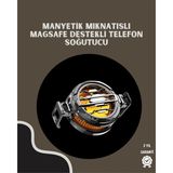 Motto Ticaret Tüm Telefonlarla Uyumlu Kompakt Soğutucu | Yüksek Performanslı Hızlı Soğutma - Renkli