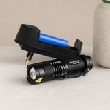 Motto Ticaret Zoomlu Cob LED Metal El Feneri 9 cm (2in1) - Çok Renkli