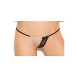 Motto10 Butik Bacio Fantezi Zincirli Dantelli String-Tanga Bc1294