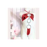 Motto10 Butik Bacio Zincirli Metalli Kırmızı Fantazi Seksi İç Giyim Bc9187
