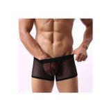 Motto10 Butik Fantezi Transparan Tül Erkek Boxer Fantezi Tanga Bc4603