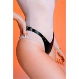 Motto10butik Ayarlanabilir Fantazi Deri G-String Harness, Deri Fantazi Külot - APFT1282 Kırmızı-4XL-5XL
