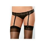 Motto10butik Bacio Fantezi Dantelli Satenli Kilotlu Jartiyer Takım BC2375 Çok Renkli-M