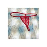 Motto10butik Fantazi Kırmızı Dantelli Kadın String - Tanga BC8616 Kırmızı-S