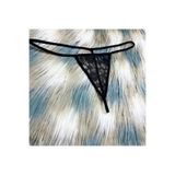 Motto10butik Fantazi Siyah Dantelli Kadın String - Tanga BC8615 Siyah-S