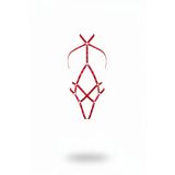 Motto10butik Kırmızı Body Harness Metal Halkalı Vücut Kemer Aksesuarı - APFT295 Taba-4XL-5XL