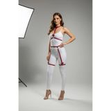Motto10butik Kırmızı Harness Takım Fiyonk Detaylı Vücut Jartiyeri - APFT276 Taba-L/XL
