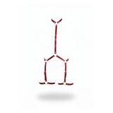 Motto10butik Kırmızı Kadın Body Harness Boyun Ve Bacak Detaylı Metal Halkalı - APFT234 -