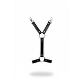 Motto10butik Siyah Jartiyer Harness Deri Metal Halka Detaylı - APFT962 Haki-S/M