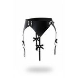 Motto10butik Siyah Jartiyer Harness Geniş Bel Deri Tokalı - APFT1376 Taba-L/XL