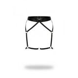 Motto10butik Siyah Jartiyer Harness Metal Halkalı Ayarlanabilir Bacak Kemer - APFT956 Taba-S/M
