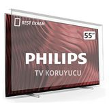 Mottoglass Philips 55OLED705 3 mm Uyumlu TV Ekran Koruyucu