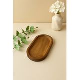 Mottogo Ahşap Yağdanlık Altlığı, Çerezlik | Kahvelik | Sabunluk | Sunum Standı 21X10 - 1 Adet