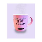 Mottolu Pembe Porselen Kupa 300 ml