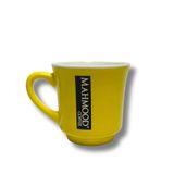 Mottolu Sarı Porselen Kupa 300 ml