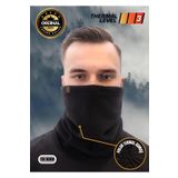 mottomia Siyah Renk Polar Boyunluk | Kışlık Motorcu Rüzgar Önleyici Outdoor Buff Bere (3 FARKLI KULLANIM)