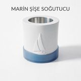 Mottopi Marin Ehlikeyf Şişe Soğutucu,Termojelli Şişe Soğutucu,Şarap Rakı Viski Soğutucu,İçecek Soğutucu