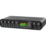 Motu M6 Ess SABRE32 Ultra ™ Dac Teknolojisi ile Donatılmış 6-Giriş/4-Çıkış 24BIT/192KHZ Usb-C (Type C) Ses Kartı, 4 Mic Preamp, Loopback, LCD Ekran ve 6 GB Ücretsiz Loops & Samples - Mac/pc/ios - Siyah