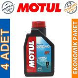 Motul 1 lt Marine Outboard 2T 4'lü Dıştan Takma Motor Yağı