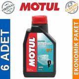 Motul 1 lt Marine Outboard 2T 6'lı Dıştan Takma Motor Yağı
