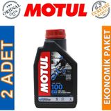 Motul 100 2T 1 lt 4'lü Motor Yağı