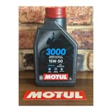 Motul 3000 15W-50 MINERAL MOTOR YAĞI 1 LİTRE YENİ SERİ