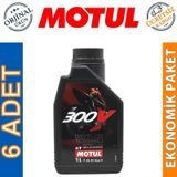 Motul 300V 4T 10W40 FL 1 lt 6'lı Motor Yağı