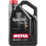 Motul 5 Litre Specific 508 00 509 00 0W20 Motor Yağı %100 Sentetik Yakıt Ekonomisi Sağlayan