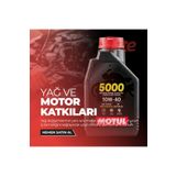 Motul 5000 10w-40 4t Yarı Sentetik Motosiklet Motor Yağı –