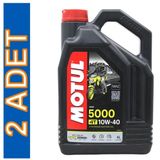 Motul 5000 10W40 4T 4 lt 2'li Motosiklet Yağı