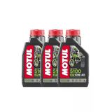 Motul 5100 4T 10W-40 1 Litre X 3Adet Motosiklet Motor Yağı - 0781387029364
