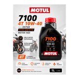 Motul 7100 10W-40 Ester 4T %100 Sentetik Motosiklet Motor Yağı 1 Litre