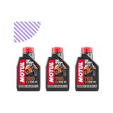 Motul 7100 10W-40 Motorsiklet Yağı 3 x 1 L