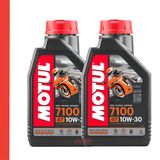 Motul 7100 10W30 4T 1 lt 2'li Motorsiklet Yağı