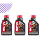 Motul 7100 10W40 4 Zamanlı 3 lt Motosiklet Yağı