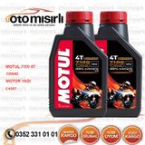 Motul 7100 10W40 4T 1 lt 2 Adet Motor Yağı