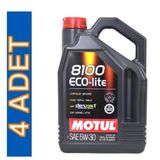 Motul 8100 ECO-LİTE 5W30 4 lt 4'lü Motor Yağı