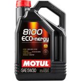 Motul 8100 Eco Nergy 5 Litre Motor Yağı 5W-30 Viskozite ile Uzun Süreli Kullanım ve Koruma