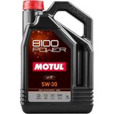 Motul 8100 Power 5W-30 5 Litre Yüksek Performanslı Tam Sentetik Motor Yağı API SN/CF ACEA A3/B4