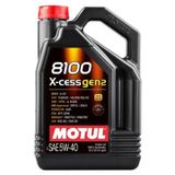 Motul 8100 X-Cess Gen2 5W40 - 5 Litre