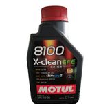 Motul 8100 X-Clean Efe 5W-30 Motor Yağı 1 Litre API SN/CF ACEA A3/B4 Yüksek Performans