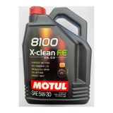MOTUL 8100 X-clean FE 5W-30 C2,C3 RN17 ,PSA B71 2290 Motor Yağı 5L