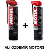 Motul C1 C2, Motul C1 Temizleme Spreyi + C2 Zincir Yağı ( Yeni Tarihli )