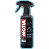 Motul E5 Shine&Go Hızlı Cila - Slikonlu Formül, Motosiklet Plastik Parçaları ve Boya ile Uyumlu, Uzun Süreli Koruma, 2021 Sezonu