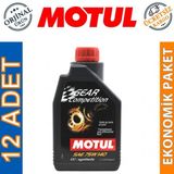 Motul Gear Competition 75W-140 1 Lt Sentetik Sanziman Yagi (12 Adet)
